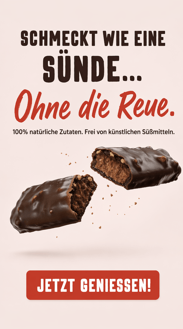 Chocolate protein bar — indulgence concept workflow output